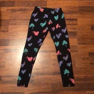 Heart leggings
